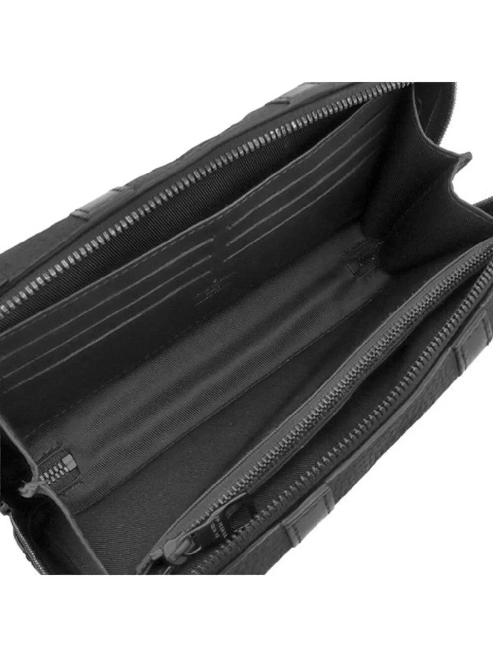 Louis Vuitton Shoulder Bag Soft Trunk Wallet Leather Taurillon Black Matte